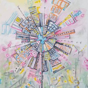 Explosion, - Flower city